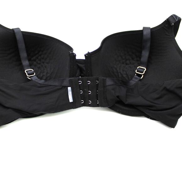 Aerie Harper Bra Womens Size 38DD Underwire Black Classic Padded T-Shirt - Picture 2 of 5